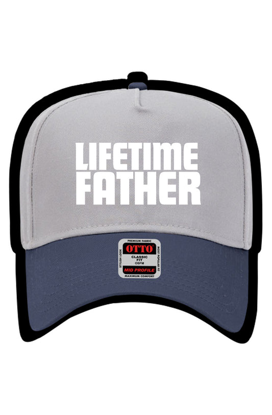 Lifetime Father Blue/Grey Baseball Cap